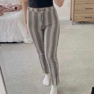 Brandy Melville Striped Pants